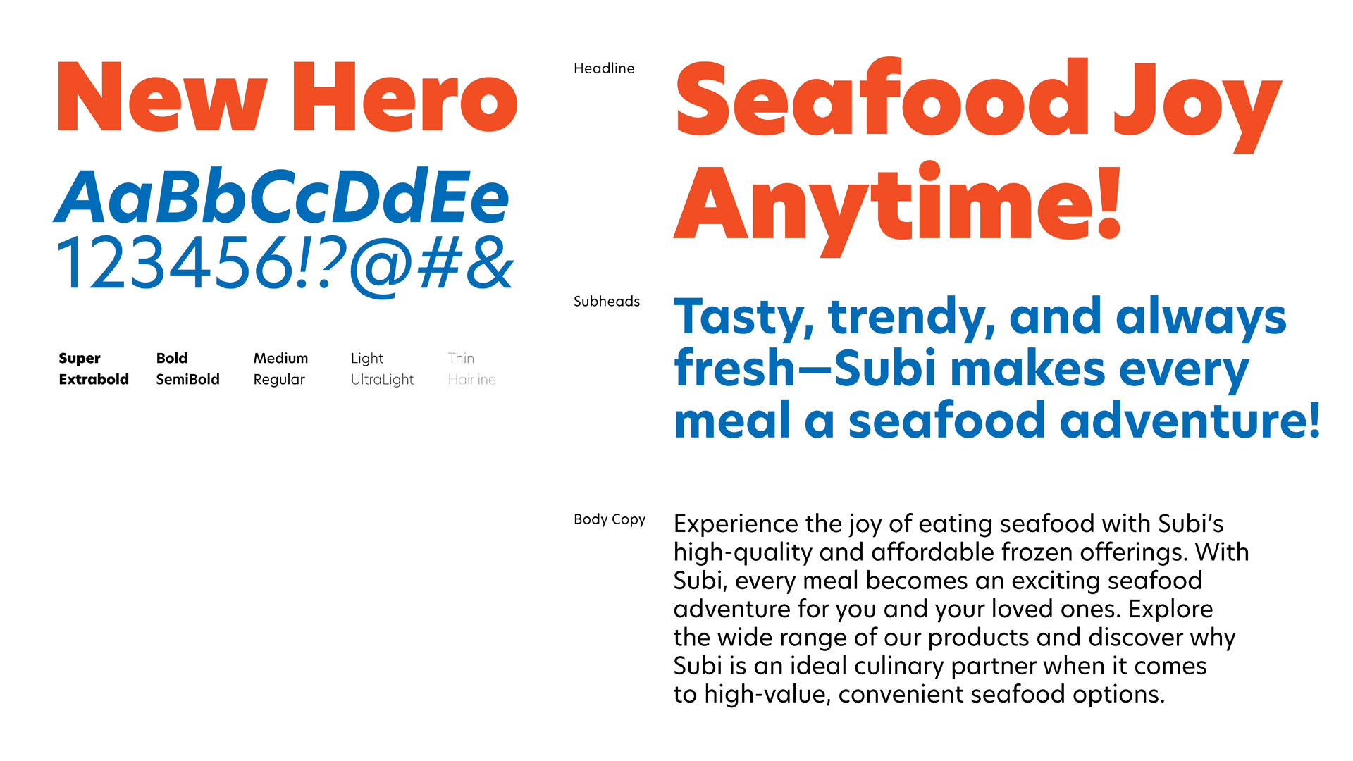 Subi branding