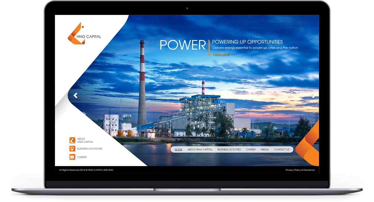 HNG Capital website