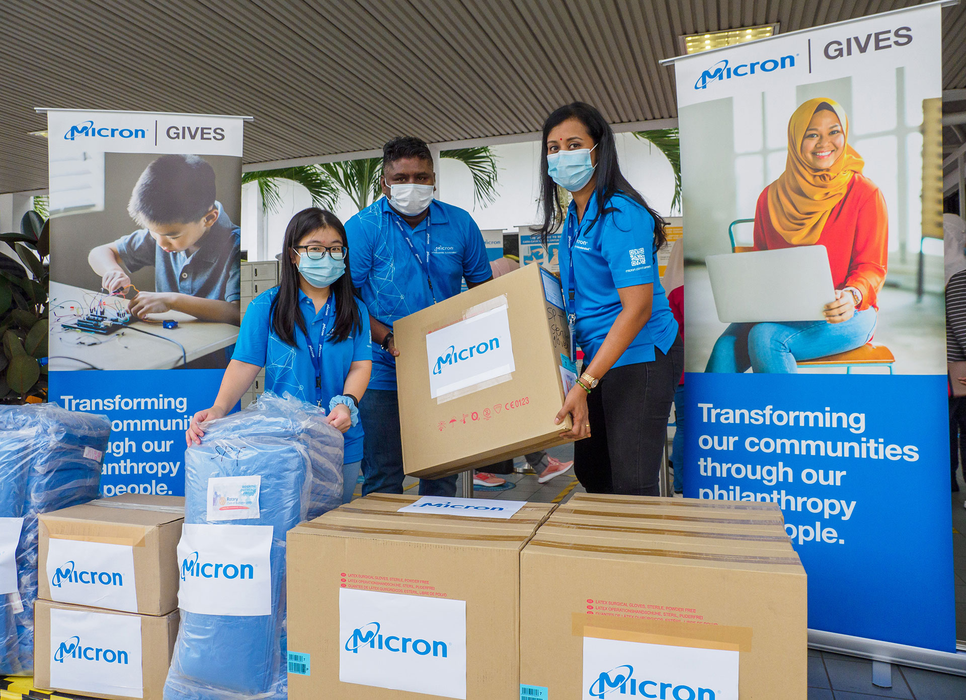 Micron Covid-19 Relief Initiatives 2020