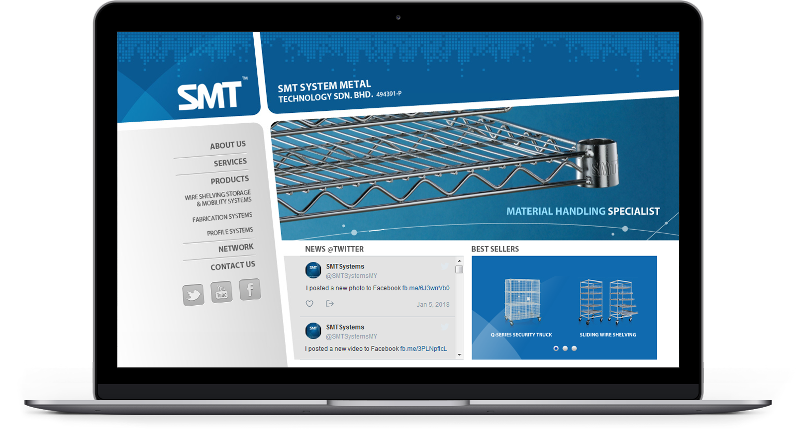 SMT Systems website